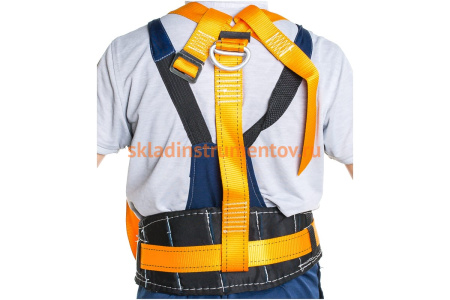 Удерживающая привязь с наплечными лямками с уширенным кушаком ПРОГРЕСС СЕФЕТИ  УП 2 Д ук