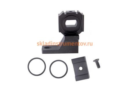 Скоба-держатель (L-образная) блока подготовки воздуха с резиновыми уплотнителями WIEDERKRAFT WDK-7040L