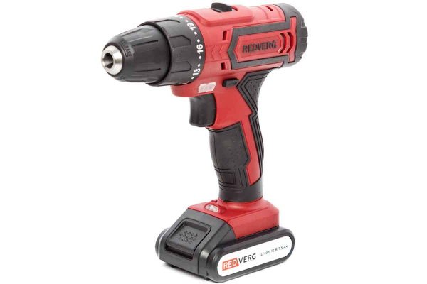 Аккумуляторная дрель-шуруповерт REDVERG RD-SD12L/2Y 6632398