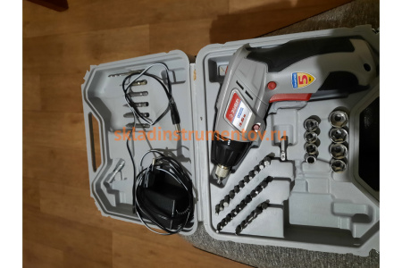 Аккумуляторная отвертка-трансформер ЗУБР ЗО-3.6-Ли КН43