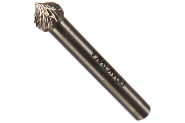 Фреза по металлу твердосплавная (8х8 мм; хвостовик 6 мм; зенкер 60 градусов) ПРАКТИКА 644-603