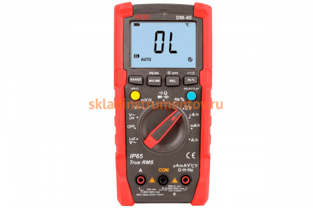 Цифровой мультиметр RGK DM-40 776431