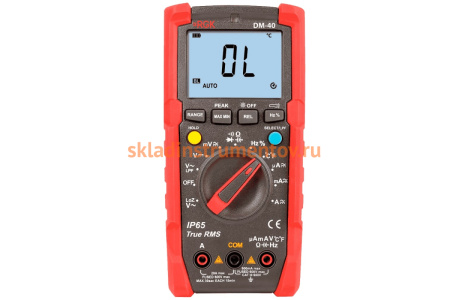 Цифровой мультиметр RGK DM-40 776431