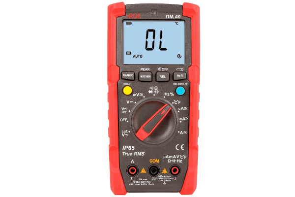 Цифровой мультиметр RGK DM-40 776431