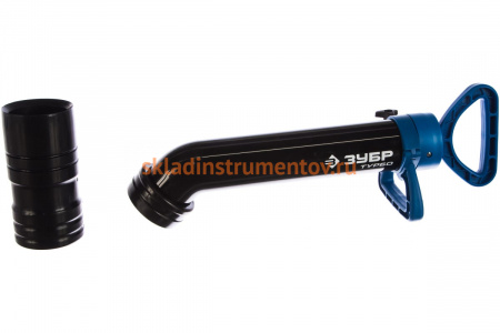 Вантуз Зубр ЭКСПЕРТ вакуумный ТУРБО, с двумя адаптерами 51920