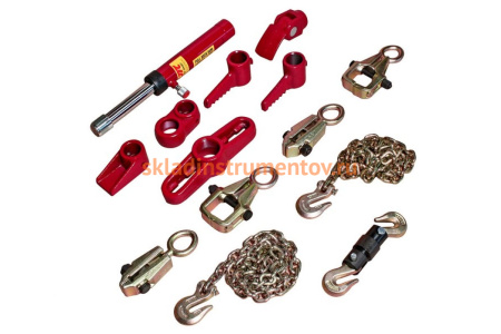 Набор для правки кузова (10т, 38 предметов) JTC HB610 Набор для правки кузова (10т, 38 предметов) JTC HB610