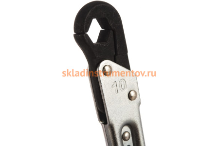 Накидной разъёмный ключ д/трубок 10 мм FORCE 75110A