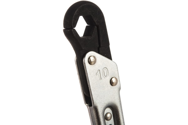 Накидной разъёмный ключ д/трубок 10 мм FORCE 75110A