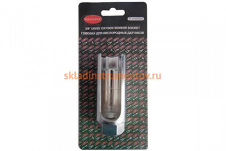 Головка ROCKFORCE 22мм 3/8 для датчика лямбда-зонд HEX 25мм ширина разреза под провод датчика - 20мм 	RF-44307822A