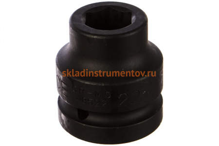 Головка 6-гранная ударная (22 мм; 1) FORCE 48522
