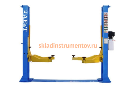 2-стоечный подъемник с нижней синхронизацией AE&T T5.5 220В