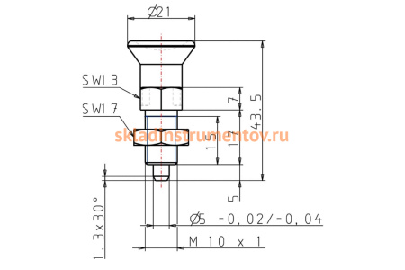 Упорный фиксатор KIPP K0338.4105