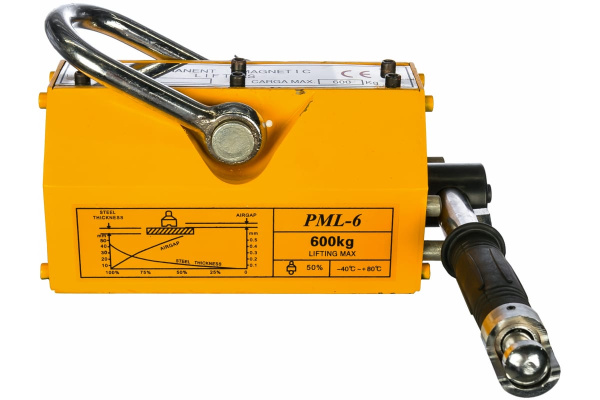 Захват магнитный (г/п 600 кг) EURO-LIFT JG-600 PML-600012324 Захват магнитный (г/п 600 кг) EURO-LIFT JG-600 PML-600012324