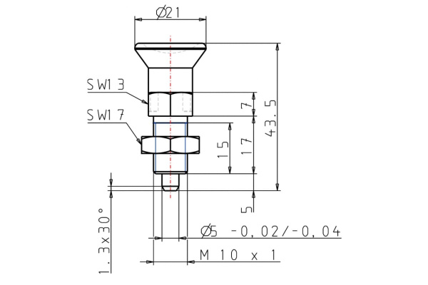 Упорный фиксатор KIPP K0338.4105