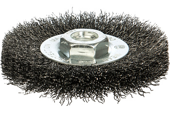 Щетка дисковая цилиндрическая по нержавейке (115 мм; М14х2 мм) для УШМ Профоснастка 20804012