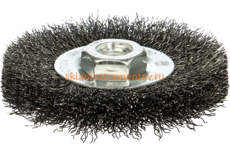Щетка дисковая цилиндрическая по нержавейке (115 мм; М14х2 мм) для УШМ Профоснастка 20804012
