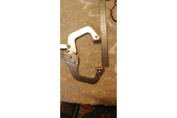 Зажимные клещи для точечных работ 280мм КОБАЛЬТ 244-285