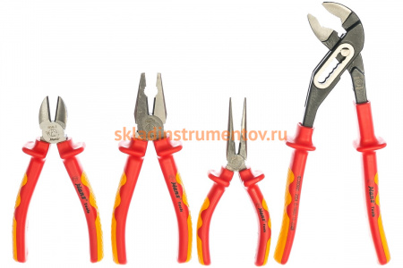 Набор губцевого инструмента для электрика Hans ложемент TT-27