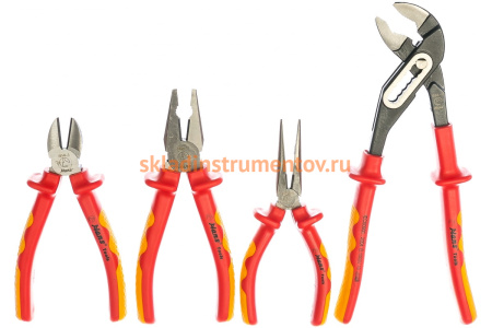 Набор губцевого инструмента для электрика Hans ложемент TT-27