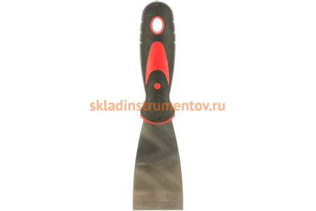 Шпатель из нержавеющей стали КЕДР ПРОФИ 50мм, двухкомпонентная ручка 041-0050 26226