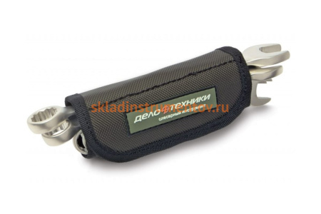 Набор комбинированных ключей 12 штук в фирменной сумке Дело Техники 511312