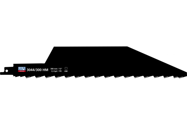 Полотно сабельное 3044/300 НМ (1 шт; 300х50х1.1 мм; 1.5 TPI) WILPU 1653000001