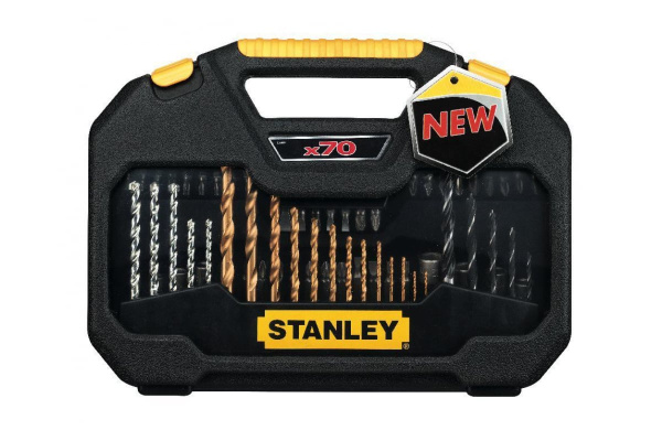 Набор сверл и бит FAMILY+ 70 шт. Stanley STA7184