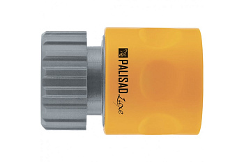 Соединитель пластмассовый быстросъемный, внутренняя резьба 3/4", с аквастоп PALISAD 66262