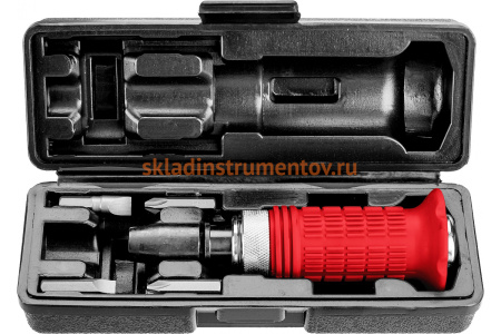 Ударно-поворотная отвертка ЗУБР 6 предметов 2565