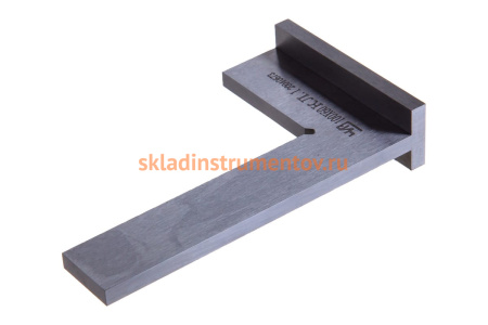 Поверочный угольник 100х60 класс 1 ЧИЗ УШ 34130