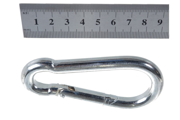 Карабин оцинкованный DIN 5299С 15 шт. (10 мм; ТФ5) Зубр 4-304545-10 Карабин оцинкованный DIN 5299С 15 шт. (10 мм; ТФ5) Зубр 4-304545-10