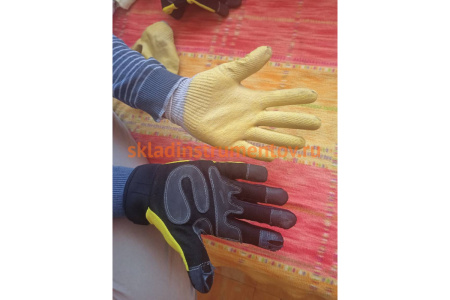 Трикотажные перчатки Stayer МASTER 13 класс, S-M 11408-S