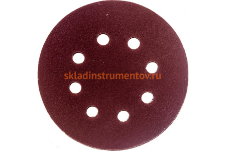Круг шлифовальный на липкой основе (5 шт; 125 мм; Р180) ПРАКТИКА 031-525