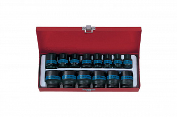 Ложемент для набора ударных торцевых головок 4414MP, 4414SP, PVC KING TONY 84441412H