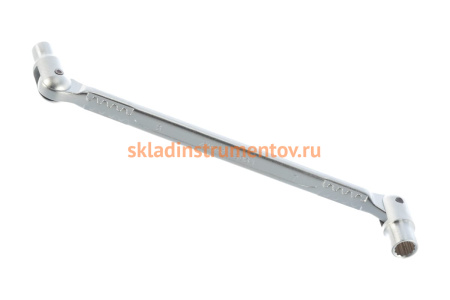 Торцевой прямой шарнирный ключ 6х7мм, 176мм JTC-3964