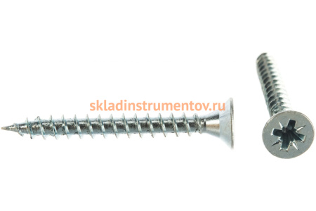 Универсальные саморезы СУ-Б ЗУБР, 40 x 4.5 мм, 3500 шт, белый цинк, 300370-45-040