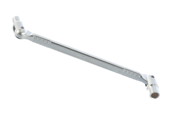 Торцевой прямой шарнирный ключ 6х7мм, 176мм JTC-3964