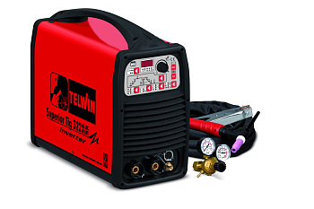 Сварочный аппарат TELWIN SUPERIOR TIG 322 AC/DC HF/LIFT 400V + TIG ACC 816130 Сварочный аппарат TELWIN SUPERIOR TIG 322 AC/DC HF/LIFT 400V + TIG ACC 816130
