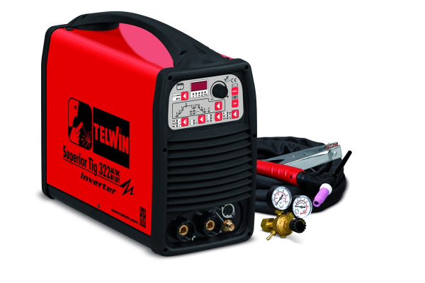 Сварочный аппарат TELWIN SUPERIOR TIG 322 AC/DC HF/LIFT 400V + TIG ACC 816130 Сварочный аппарат TELWIN SUPERIOR TIG 322 AC/DC HF/LIFT 400V + TIG ACC 816130