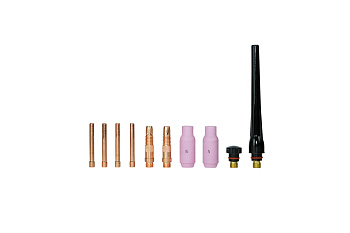 Набор комплектующих 10 предметов для TIG17/18/26 FOXWELD 3494