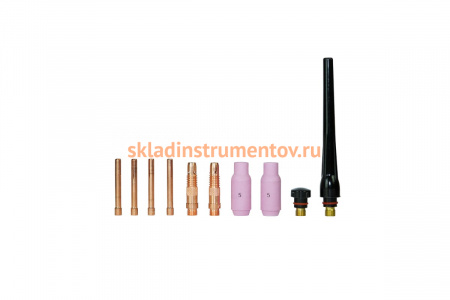 Набор комплектующих 10 предметов для TIG17/18/26 FOXWELD 3494