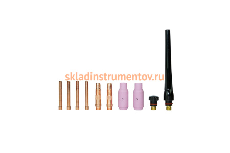 Набор комплектующих 10 предметов для TIG17/18/26 FOXWELD 3494