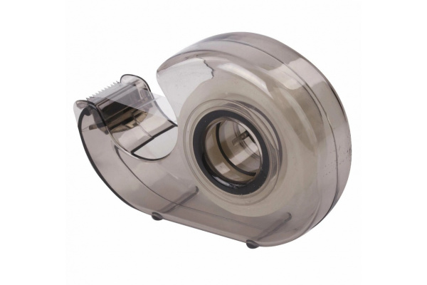 Клейкая лента в тонированном сером диспенсере BRAUBERG 12 мм х 10 м 227263