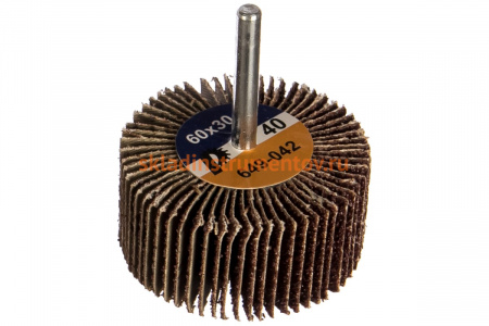 Круг лепестковый с оправкой (60х30 мм; P40) ПРАКТИКА 649-042