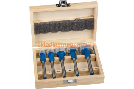 Набор композитных сверл Форстнера Эксперт (5 шт; 15-35 мм) Зубр 29945-H5_z01