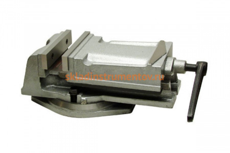 Станочные тиски GRIFF 100мм, 9.5кг, поворотные, с закр. винтом, серия QH b241002