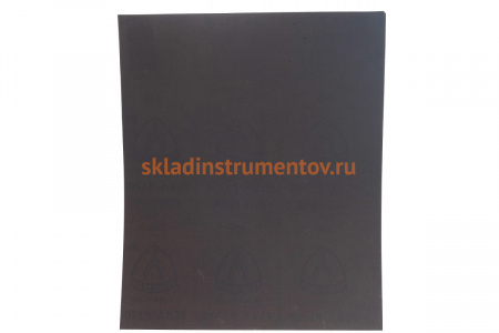 Лист шлифовальный на бумажной основе, водостойкий (230х280 мм; Р1200) KLINGSPOR 269334