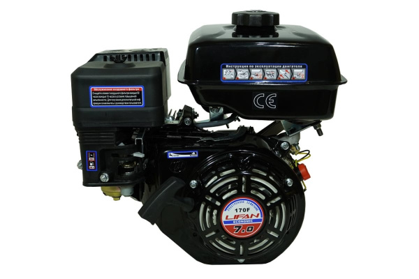 Двигатель LIFAN 170F ECO D19, увеличенный бак 6 л 00-00153883