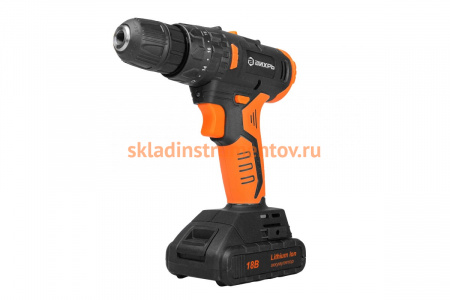 Аккумуляторная дрель-шуруповерт Вихрь ДА-18Л-2КУ/Б 72/14/23