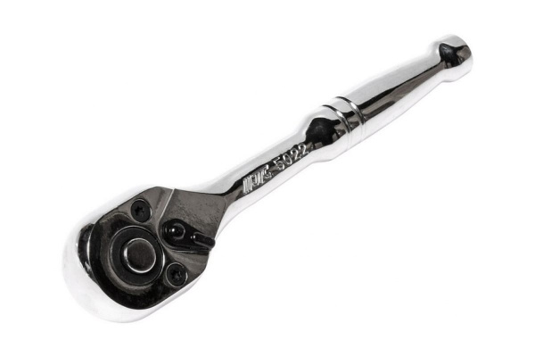 Трещотка 72-зубцовая, с металлической рукояткой (1/4”, 128 мм) JTC 5022